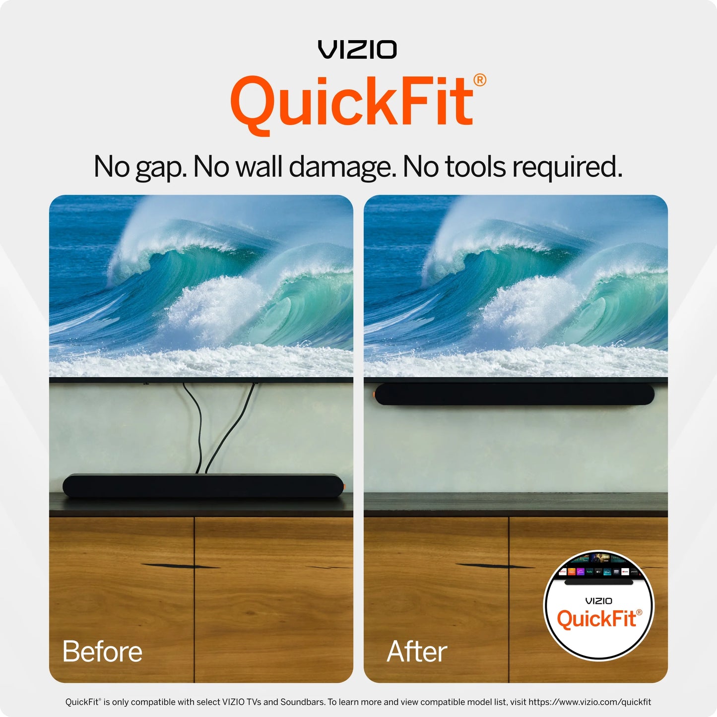 55” Class 4K UHD LED HDR Smart TV (V4K55M-08)
